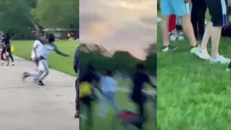 Girl fights In Hyde Park!