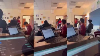 Girl Fights Her Teacher Over Mother! ????????????