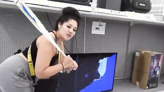 Wild YouTube Prankster Smashes TVs At Walmart! Then This Happened.