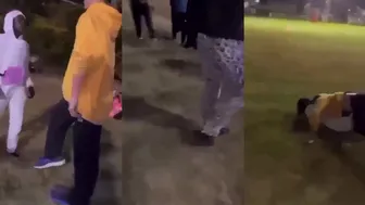 Girl Gets Slammed 3 Times In A Row!