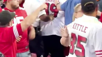 49ers Fans Go Wild In Preseason Clash