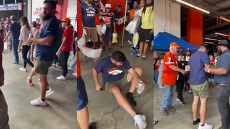 Where Warriors Clashed & Legends Rose! Dudes Beer Didnt Spill At A Denver Bronco