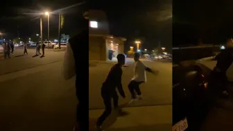 Two Against One, He Kicked Their Asses.