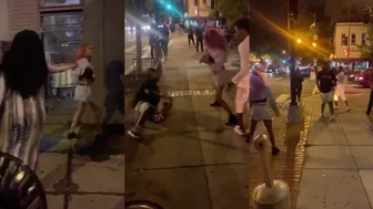 Transwoman Beats Transphobe Guy