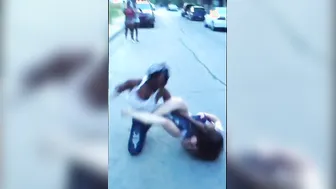 International fierce womens asphalt fight