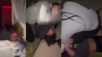 Girl Gets Dragged Out Of Window And Gets Beat Up For Leaking Nuces!