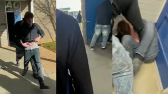 A White Kid Gets Beat Up For Saying The N Word