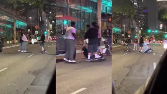 Wrong time to look away #Fight Video