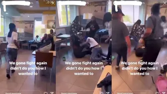 Gay Guys Fighting In The Store!