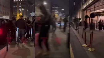 Rapper Offset Fight In France Wow!