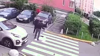 Aggressive Dog Owner Gets Served