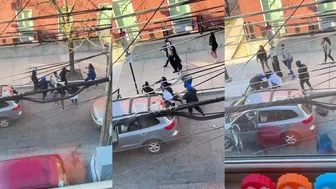 Philly freakout fight video