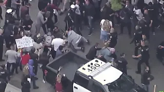 Anti-lgbt protesters attack parents outside ca schoolboard meeting.%%