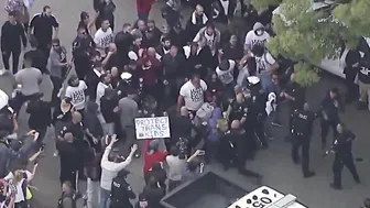 Anti-lgbt protesters attack parents outside ca schoolboard meeting.%%