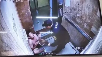 Officer Interrupts Domestic Violence Fight Video