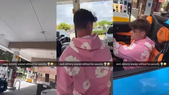 Jack Doherty Lackin At The Gas Station!
