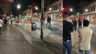 Epic Knockout In Chinatown, Honolulu
