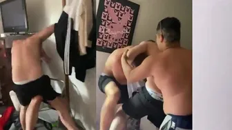 Savage Aussie Fight: The Crutch Of Doom