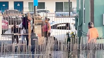 Bystander steps in to fight