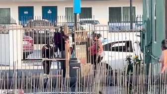 Bystander steps in to fight