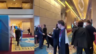 Ukraine Delegate Punches Russian Delegate In Turkey
