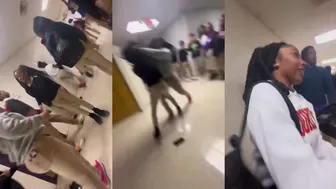 Girl Gets Beat Up For Talking About Another Girls Sister!