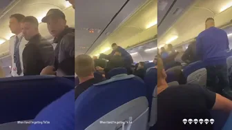 Fight Erupts On Flight