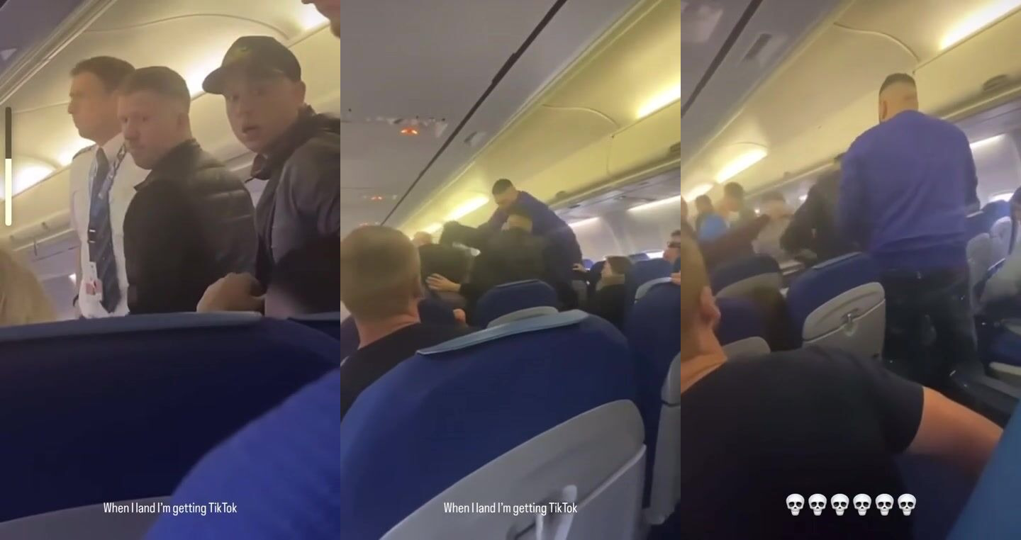 Fight Erupts On Flight
