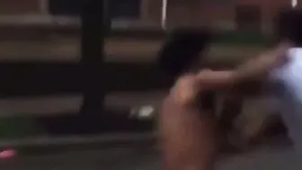 Guy Fight Knockout In Street 1v1