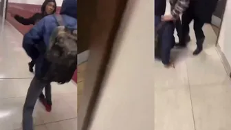 Girl Gets Beat Up In School Fight