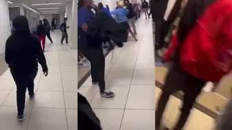 Girl fights caught on camera! They Fought Twice In A Row!