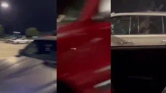 Car meet Fights Get Out Of Control