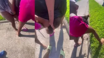 Girl Gets Whooped For Allegedly Bullying Another Girl On Twitter!