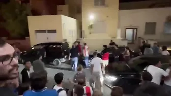 Portuguese Basketball Fans Fight