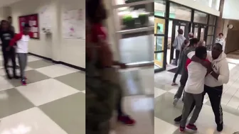 Crazy For Slamming A Heavyweight And Running
