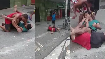 Man Handled By BJJ