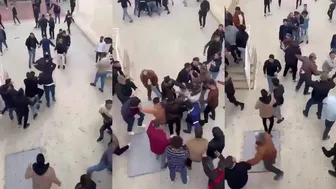 Lebanese University Fight Video