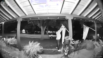 Lowlife Stole A Us Army Flag Right Off The Porch And Broke Another