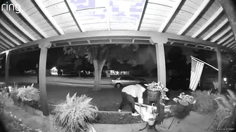 Lowlife Stole A Us Army Flag Right Off The Porch And Broke Another