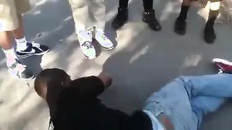 One Kick Frozen Him!