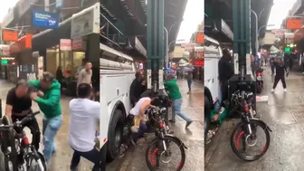 Man Aids Store Owner Offending Customers In New York