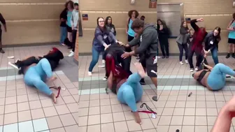 Whale Defends Her Territory