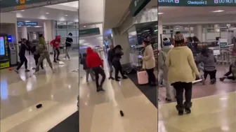 Airport Fights Break Out!
