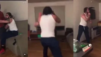 Gangster and customer clash!