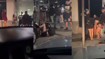 Cameraman Hides in Car During Fight Scene