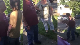 Boomer Shows Off On A Motorcycle To Intimidate The Younger Guy