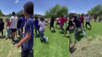 Crazy Ass Fight Behind The School