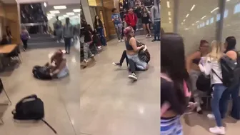 Girl Gets Beat Up For Talking shit!