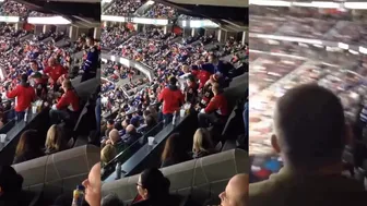 Nhl playoff fan fight
