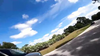 Bicyclist Lands A Face Shot On Road Rager